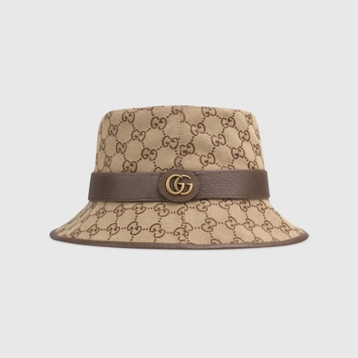 Chapeau Fedora en toile GG