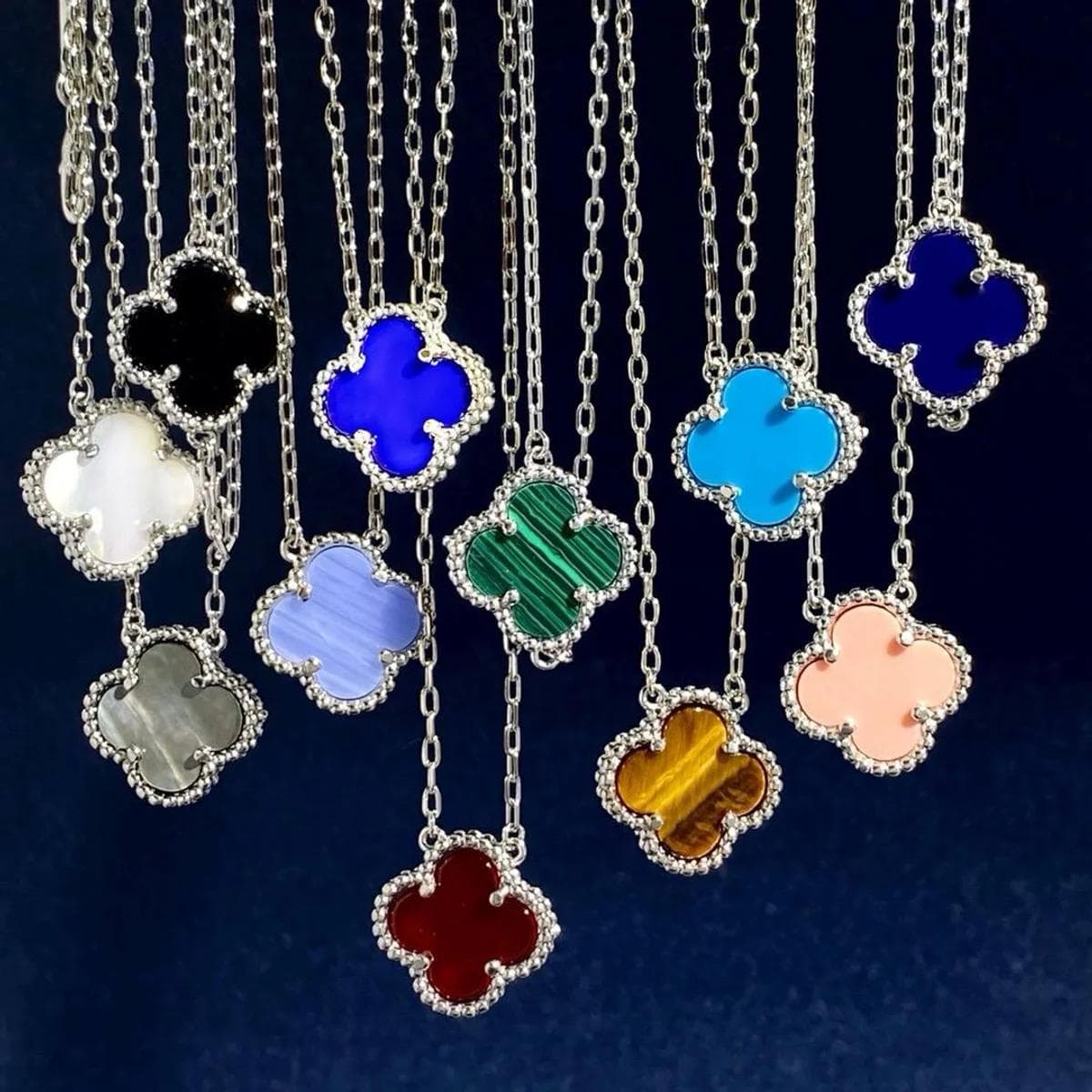 Collier Trèfle Argent